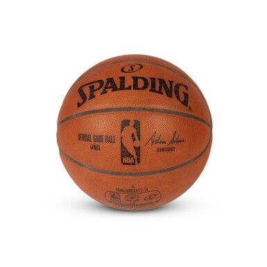 View full screen - View 1 of Lot 5. 2018 Eastern Conference Semifinals Series Clinching Game Used Cleveland Cavaliers Basketball | Game 4 | Matched to 2 Games | 2 LeBron James Double-Doubles.