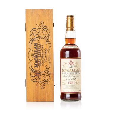 View full screen - View 1 of Lot 28. The Macallan Gran Reserva 40.0 abv 1981 (1 BT 70cl).