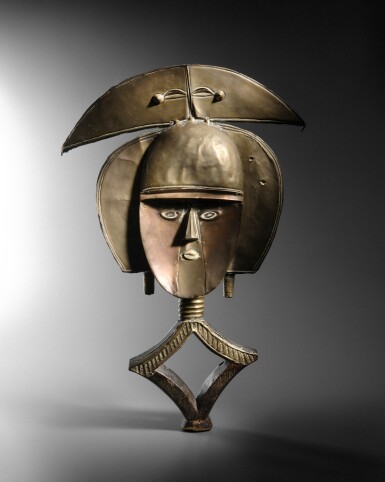 View full screen - View 1 of Lot 43. Kota Reliquary Figure, Gabon.