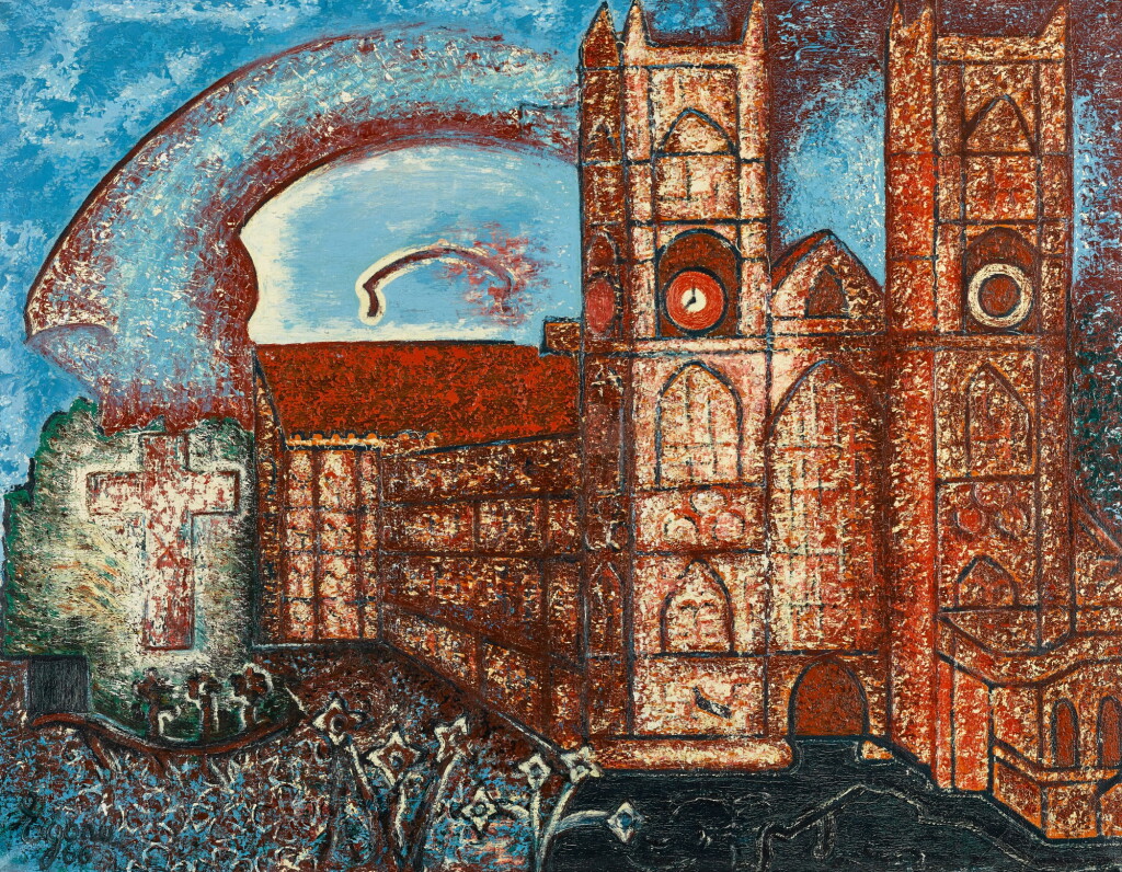 View full screen - View 1 of Lot 12. Westminster Abbey.
