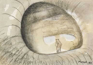 View full screen - View 1 of Lot 202. Adam and Eve Leaving Paradise.