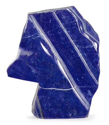 View full screen - View 1 of Lot 54. A FINE SPECIMEN OF LAPIS LAZULI.
