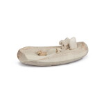 Boat and Duck Sculpture
