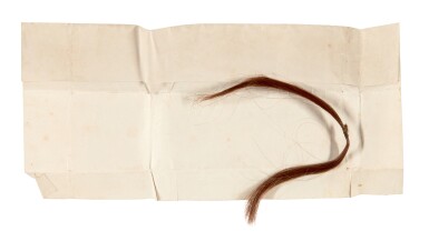 全萤幕检视 - 查看16F. Chopin. Lock of hair, formerly owned by Princess Marcelina Czartoryska, c.1849的1