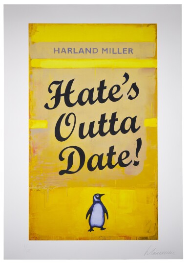 View full screen - View 1 of Lot 68. Hate's Outta Date (Yellow).