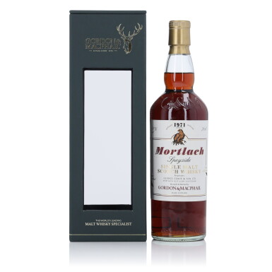 View full screen - View 1 of Lot 361. Mortlach Gordon MacPhail 43.0 abv 1971 (1 Bottle 70cl).