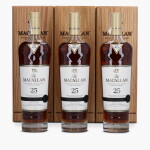 The Macallan 25 Year Old Sherry Oak 43.0 abv NV (3 Bottles 70cl)