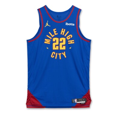 View full screen - View 1 of Lot 109. Zeke Nnaji Denver Nuggets 2024-2025 Emirates NBA Cup Game Worn Statement Edition Jersey .