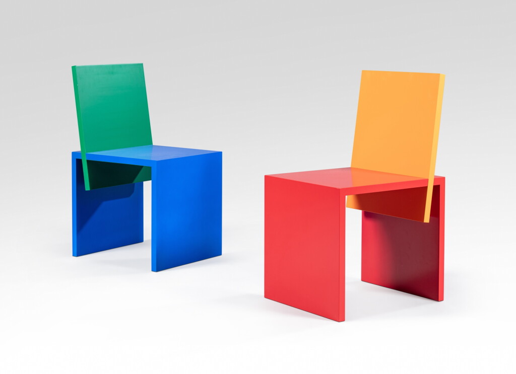 View full screen - View 1 of Lot 148. Two Okazaki chairs.