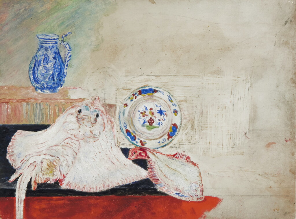 View full screen - View 1 of Lot 260. Nature morte à la raie.