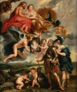 AFTER PIETER PAUL RUBENS, 19TH CENTURY | THE PRESENTATION OF THE PORTRAIT OF MARIE DE' MEDICI