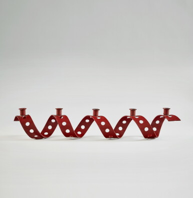 View full screen - View 1 of Lot 69. "Perforation" Candelabrum.