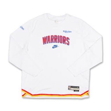 View full screen - View 1 of Lot 65. Moses Moody Golden State Warriors 2024-2025 Classic Edition Warmup Set .