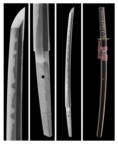 View full screen - View 1 of Lot 37. A Wakizashi | Signed Tsuda Echizen no kami Sukehiro | Edo period, 17th century.