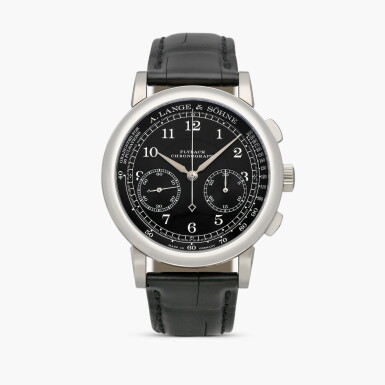 View full screen - View 1 of Lot 2572. 1815 Chronograph, Reference 414.028 | A white gold flyback chronograph wristwatch, Circa 2018.
