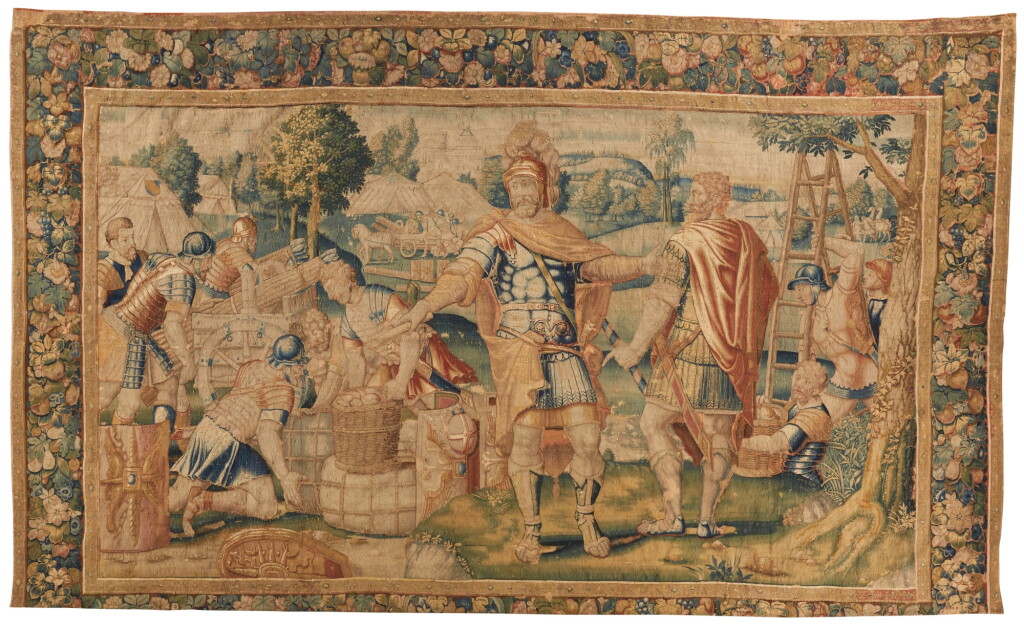 View full screen - View 1 of Lot 34. A Flemish Classical Tapestry, Oudenaarde, second half 16th century.