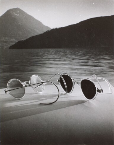 View full screen - View 1 of Lot 10. HERBERT LIST | 'BRILLEN AM VIERWALDSTÄTTERSEE' (SUNGLASSES LAKE LUCERNE), 1940.