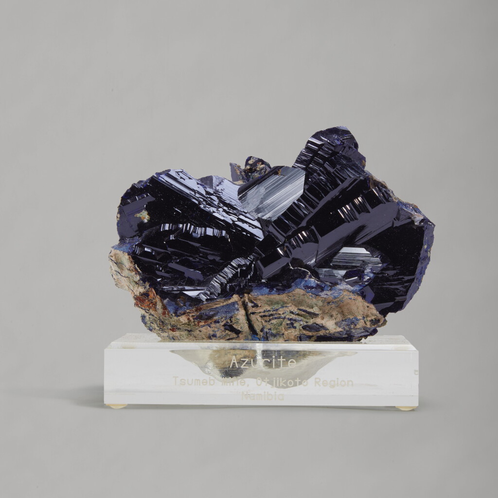 View full screen - View 1 of Lot 190. A Fine Tsumeb Azurite.