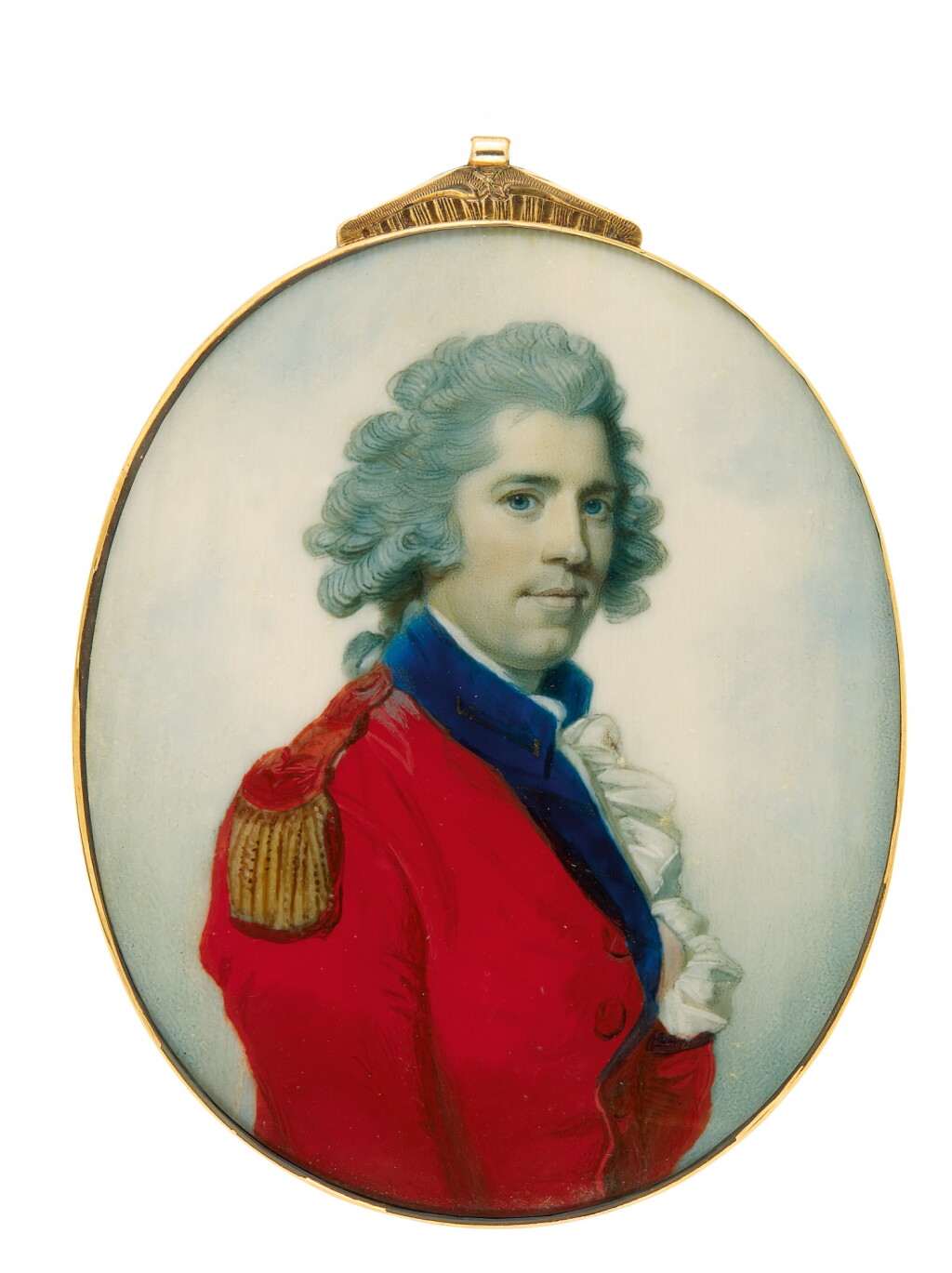 View full screen - View 1 of Lot 162. RICHARD CROSSE | Portrait of Lieutenant John William Commerell (1755-1847), and his wife Mary, nee Bosanquet (1742-1810).