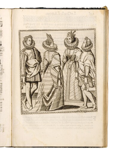 View full screen - View 1 of Lot 61. C. Negri. Nuove inventioni di balli, 1604.