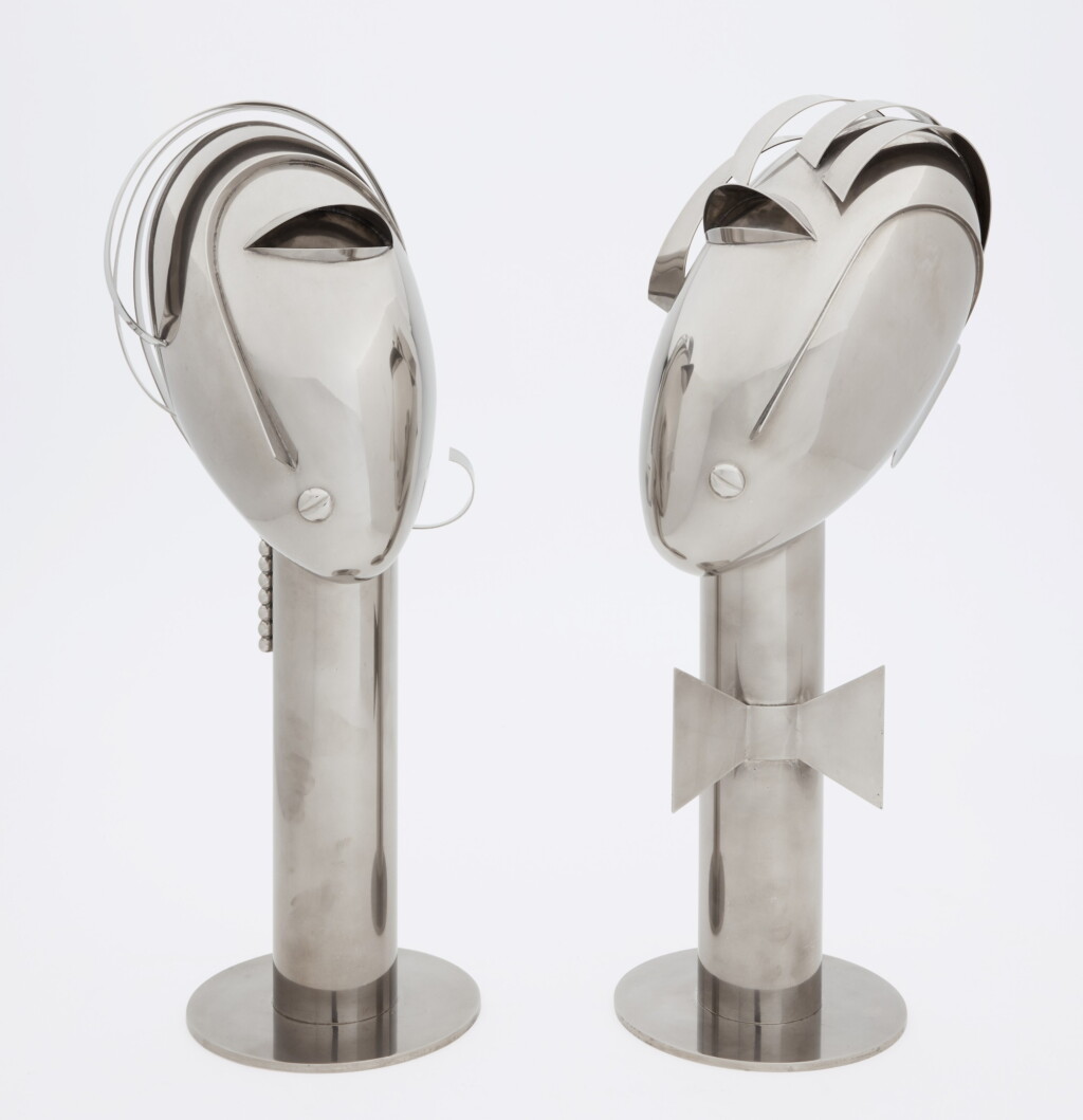 View full screen - View 1 of Lot 108. Franz Hagenauer, Pair of Busts.