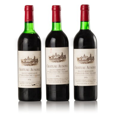 View full screen - View 1 of Lot 207. Château Ausone 1976 (3 BT).