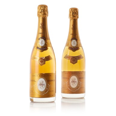 View full screen - View 1 of Lot 5373. Louis Roederer, Cristal Brut 1990 (2 BT).