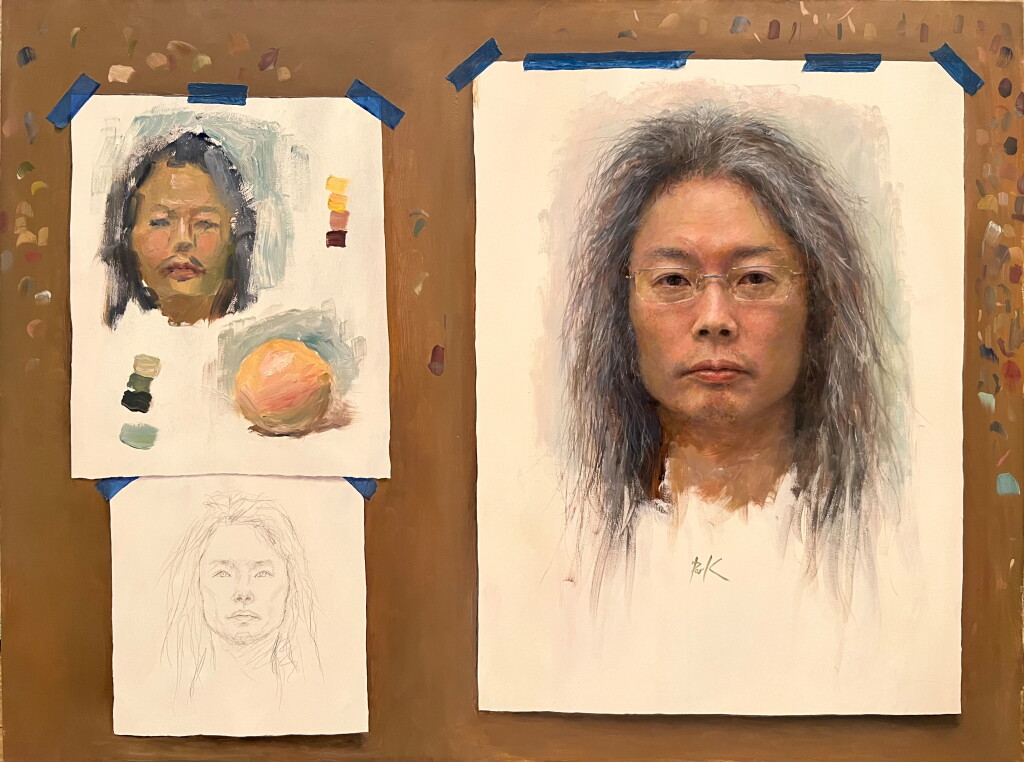 View full screen - View 1 of Lot 9. Portrait Study.
