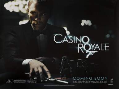 View full screen - View 1 of Lot 192. CASINO ROYALE (2006) POSTER, BRITISH, ADVANCE.