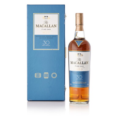 View full screen - View 1 of Lot 9135. The Macallan 30 Year Old Fine Oak Triple Cask 43.0 abv NV (1 BT70).