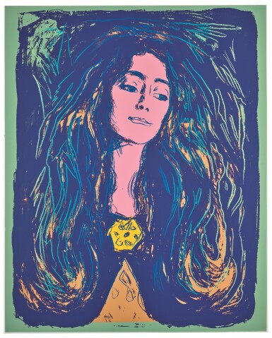 View full screen - View 1 of Lot 179. ANDY WARHOL | EVA MUDOCCI (AFTER MUNCH) (SEE F. & S. III.A.59).