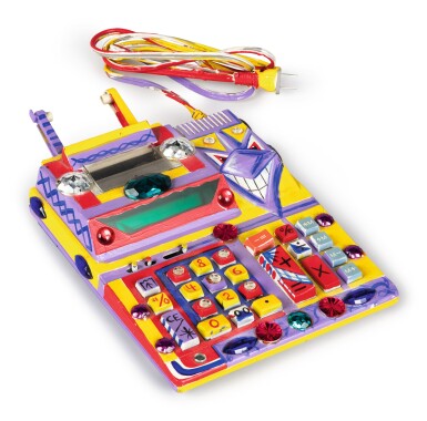 View full screen - View 1 of Lot 1003. KENNY SCHARF | UNTITLED (CALCULATOR).