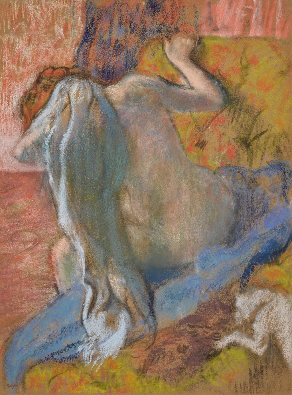 View full screen - View 1 of Lot 32. Femme à sa toilette.