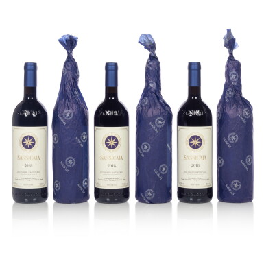 View full screen - View 1 of Lot 485. Sassicaia 2018 (6 BT).