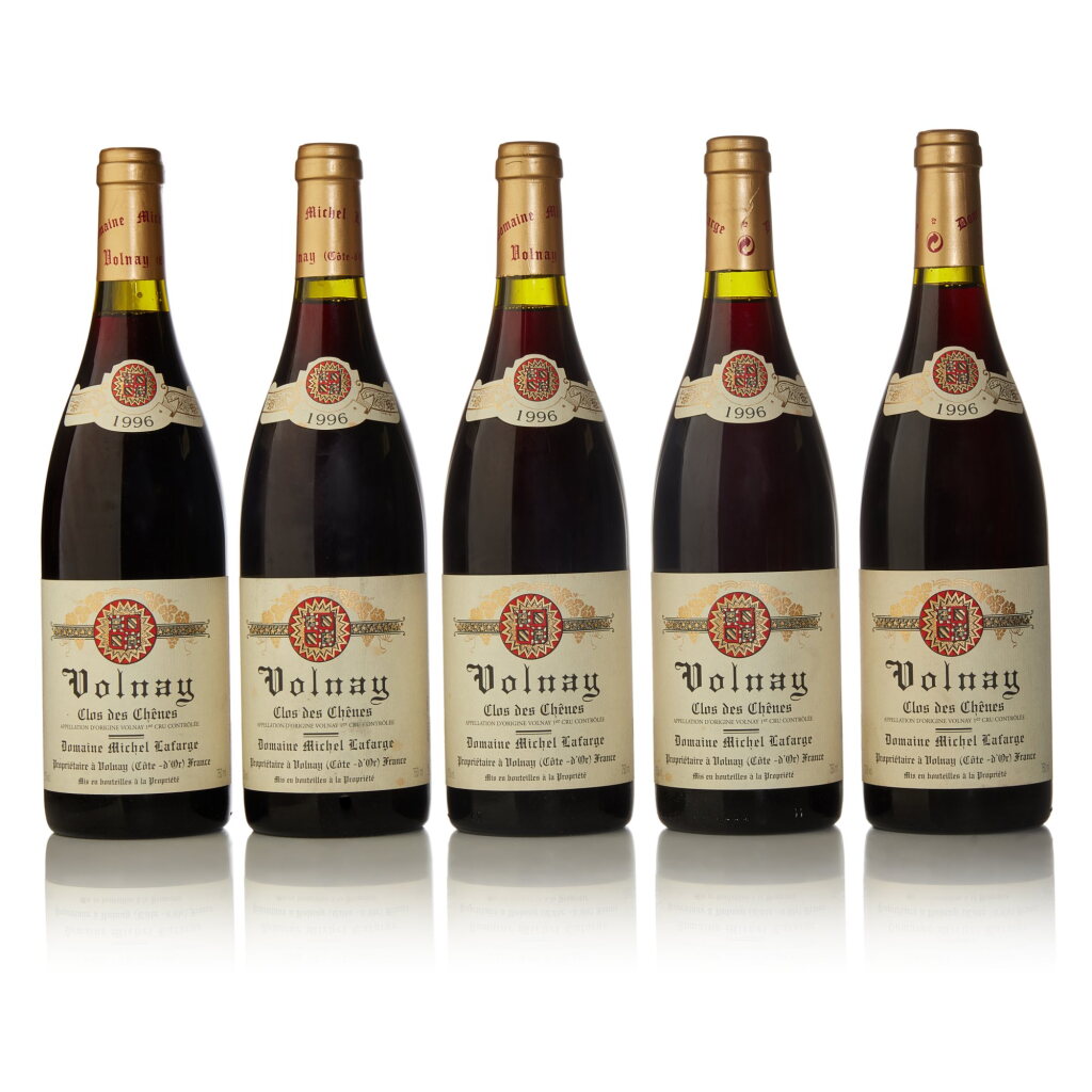 View full screen - View 1 of Lot 266. Volnay, Clos des Chênes 1996 Domaine Michel Lafarge (11 BT).