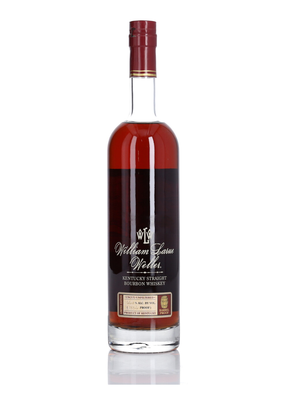 View full screen - View 1 of Lot 275. William Larue Weller 2023 Release 133.6 Proof 2011 (1 BT 75cl).