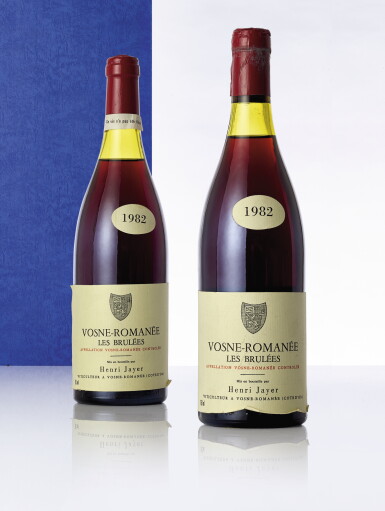 View full screen - View 1 of Lot 5058. Vosne Romanée, Les Brûlées 1982 Henri Jayer (2 BT).