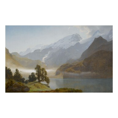 View full screen - View 1 of Lot 121. JANUS LA COUR | ENGSTLENALP IN THE BERNESE OBERLAND, SWITZERLAND.