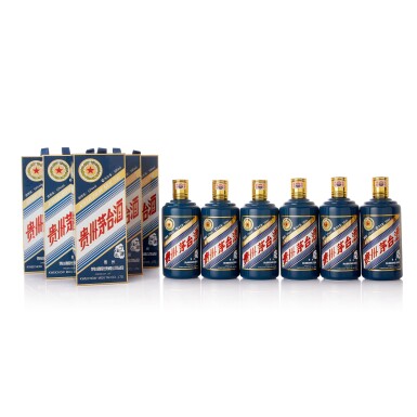 View full screen - View 1 of Lot 7351. 2017年產"五星牌"貴州茅台酒雞年生肖 Kweichow Moutai Five Star Year of the Rooster 2017 (6 BT50).