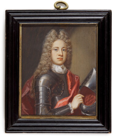 View full screen - View 1 of Lot 138. CHRISTIAN RICHTER | Portrait of Colonel D'Arcy, circa 1710.