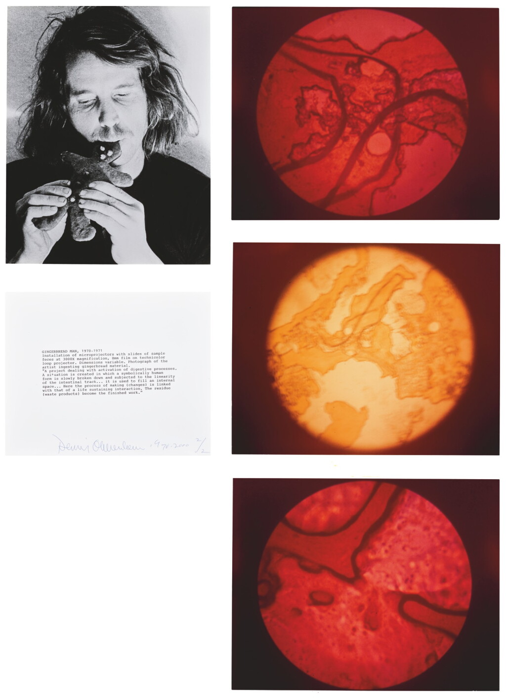 View full screen - View 1 of Lot 47. DENNIS OPPENHEIM | GINGERBREAD MAN.
