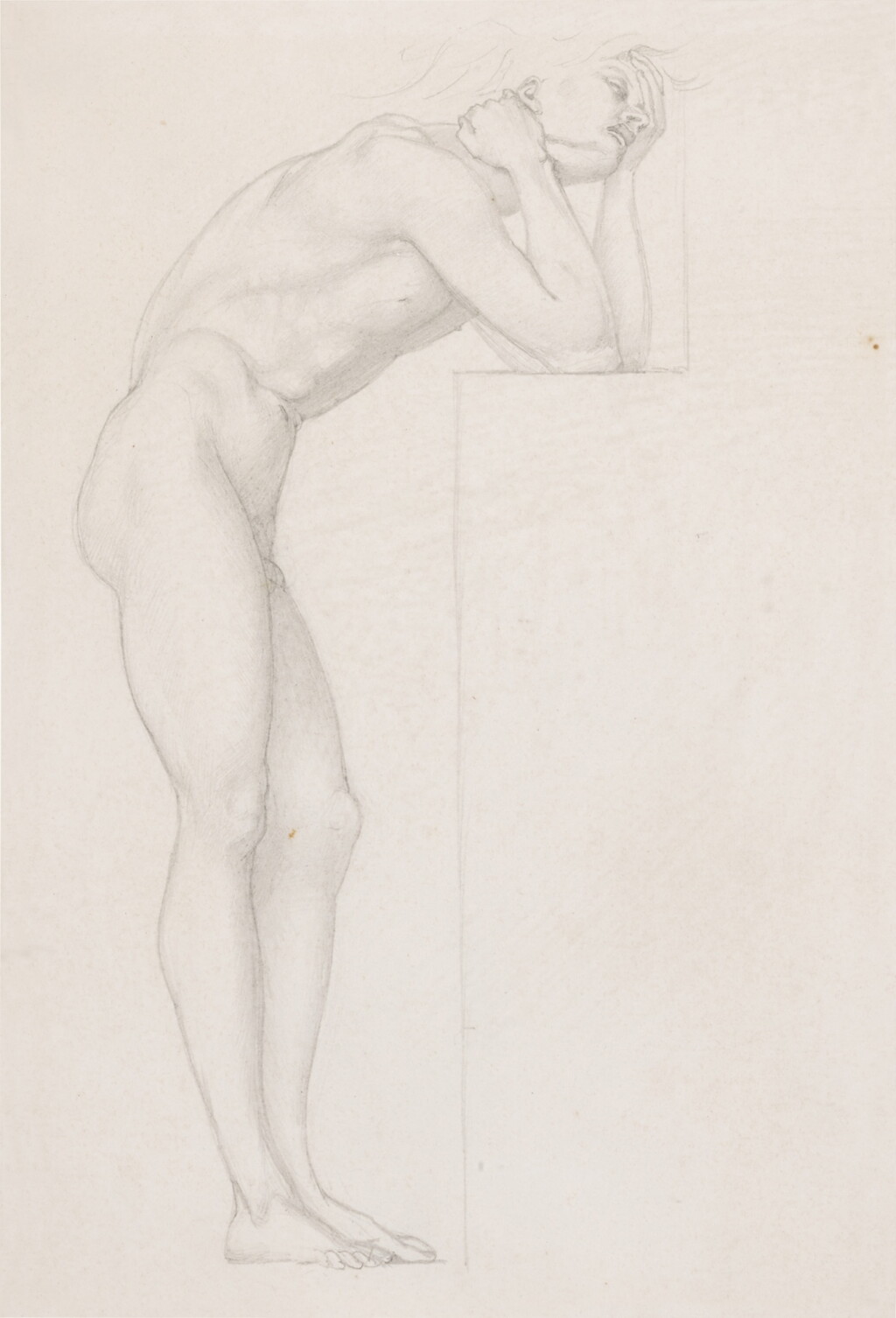 View full screen - View 1 of Lot 701. Study for Tristram and Iseult, c. 1872.