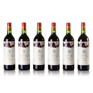 View full screen - View 1 of Lot 336. Château Mouton Rothschild 1992 (12 BT).