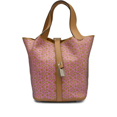 View full screen - View 1 of Lot 1408. Limited Edition Mauve Sylvestre Swift Lucky Daisy Micro Picotin Lock 14 Palladium Hardware, 2022.