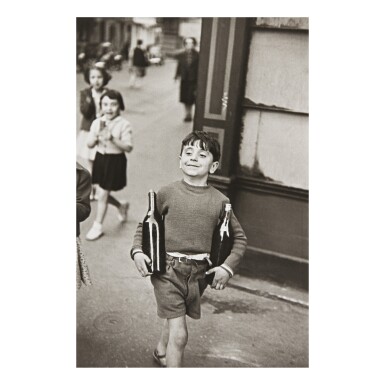 View full screen - View 1 of Lot 93. HENRI CARTIER-BRESSON | RUE MOUFFETARD.