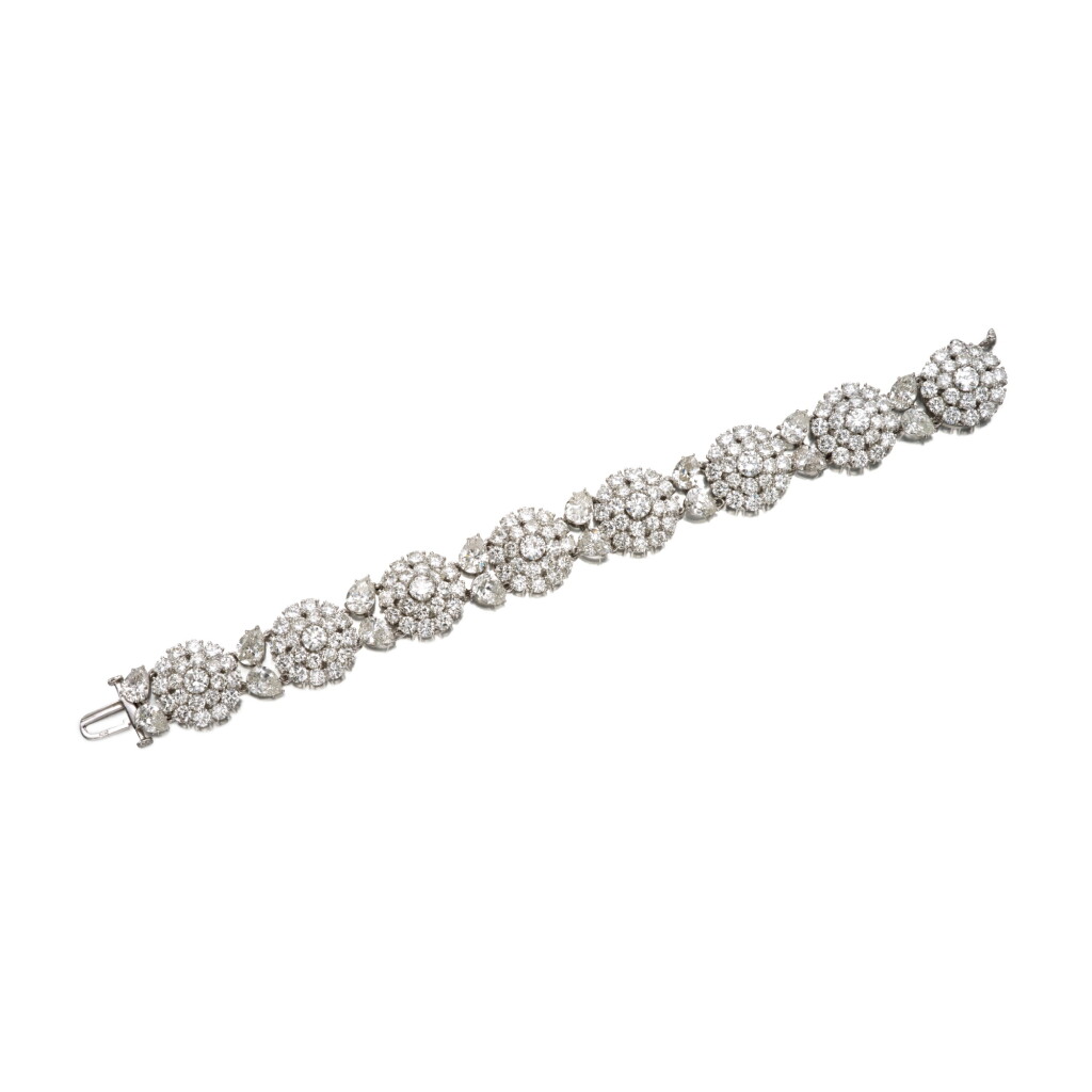 View full screen - View 1 of Lot 102. Diamond Bracelet.