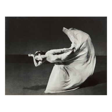 View full screen - View 1 of Lot 54. BARBARA MORGAN | 'MARTHA GRAHAM – "LETTER TO THE WORLD" (KICK)'.