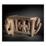 COSTA RICAN STONE FLYING PANEL METATE LATE PERIOD IV, AD 1 - 500