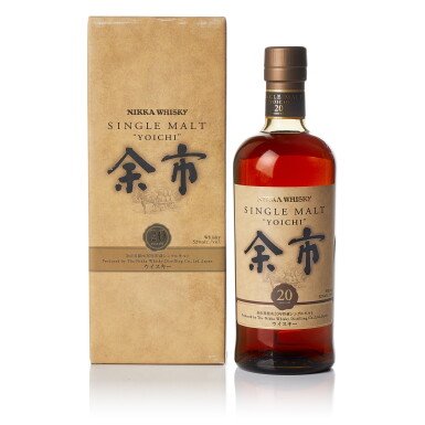 View full screen - View 1 of Lot 1033. 余市 Nikka Yoichi 20 Year Old 52.0 abv NV (1 BT70).