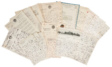 View full screen - View 1 of Lot 261. Helena Rubinstein | Collection of letters, documents and material, 1914-1927.